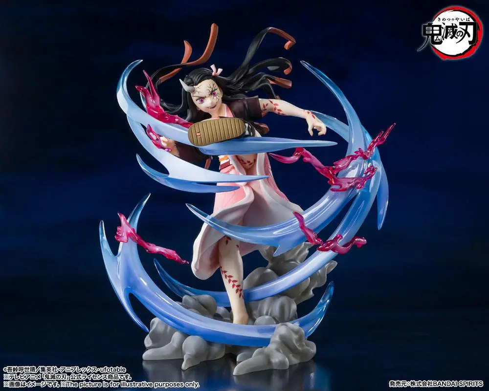 Demon Slayer: Kimetsu no Yaiba FiguartsZERO PVC Statue Nezuko Kamado Demon Form Advancing Ver. 20 cm product photo