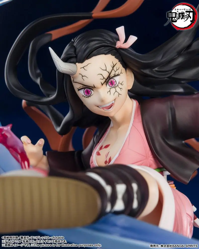 Demon Slayer: Kimetsu no Yaiba FiguartsZERO PVC Statue Nezuko Kamado Demon Form Advancing Ver. 20 cm product photo
