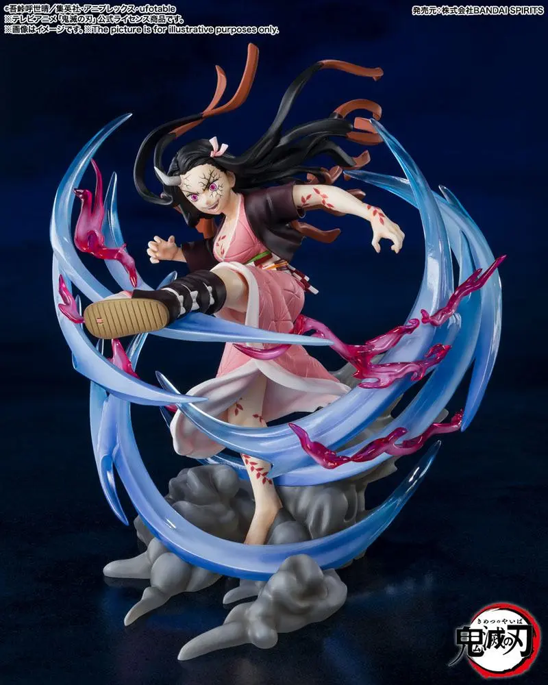 Demon Slayer: Kimetsu no Yaiba FiguartsZERO PVC Statue Nezuko Kamado Demon Form Advancing Ver. 20 cm product photo