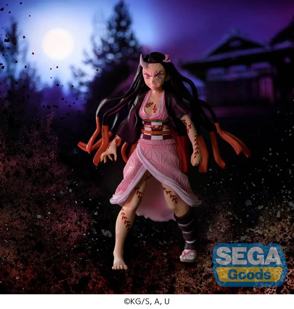 Demon Slayer: Kimetsu no Yaiba Figurizm PVC Statue Nezuko Kamado Demon Form Advancing Ver. 21 cm product photo