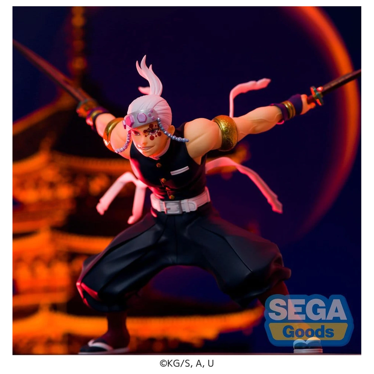 Demon Slayer: Kimetsu no Yaiba FIGURIZMa PVC Figure Tengen Uzui (re-run) 16 cm product photo