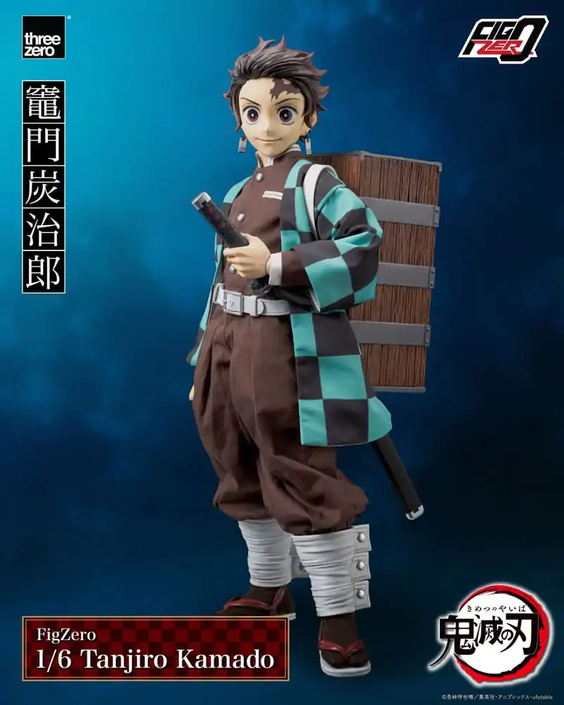 Demon Slayer Kimetsu no Yaiba FigZero Action Figure 1/6 Tanjiro Kamado 27 cm product photo