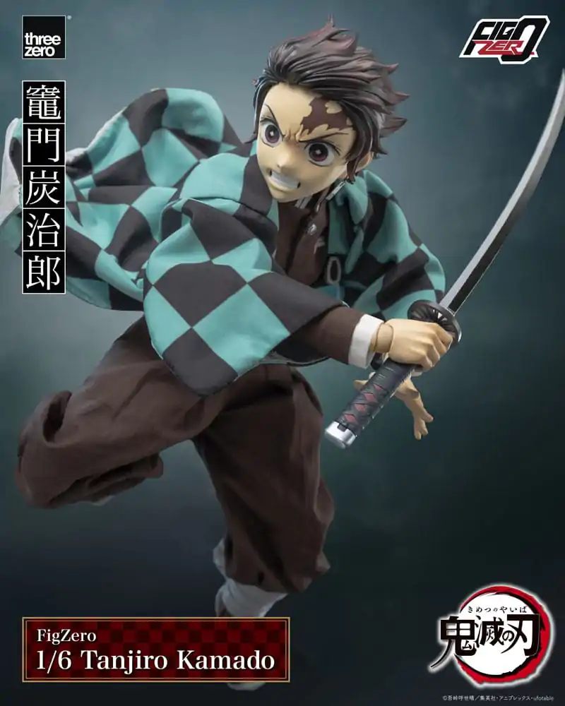 Demon Slayer Kimetsu no Yaiba FigZero Action Figure 1/6 Tanjiro Kamado 27 cm product photo