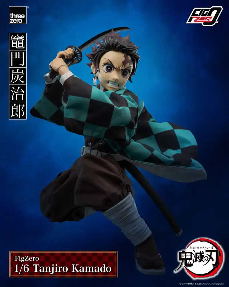 Demon Slayer Kimetsu no Yaiba FigZero Action Figure 1/6 Tanjiro Kamado 27 cm product photo