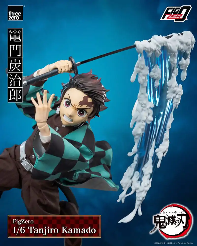 Demon Slayer Kimetsu no Yaiba FigZero Action Figure 1/6 Tanjiro Kamado 27 cm product photo