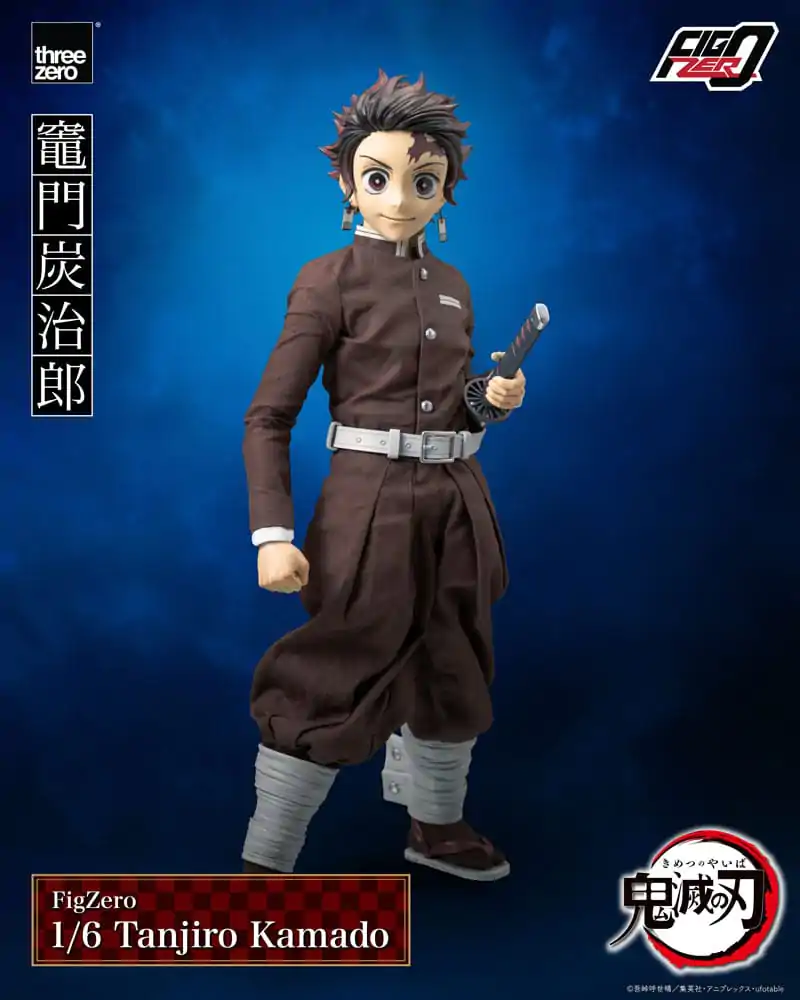 Demon Slayer Kimetsu no Yaiba FigZero Action Figure 1/6 Tanjiro Kamado 27 cm product photo