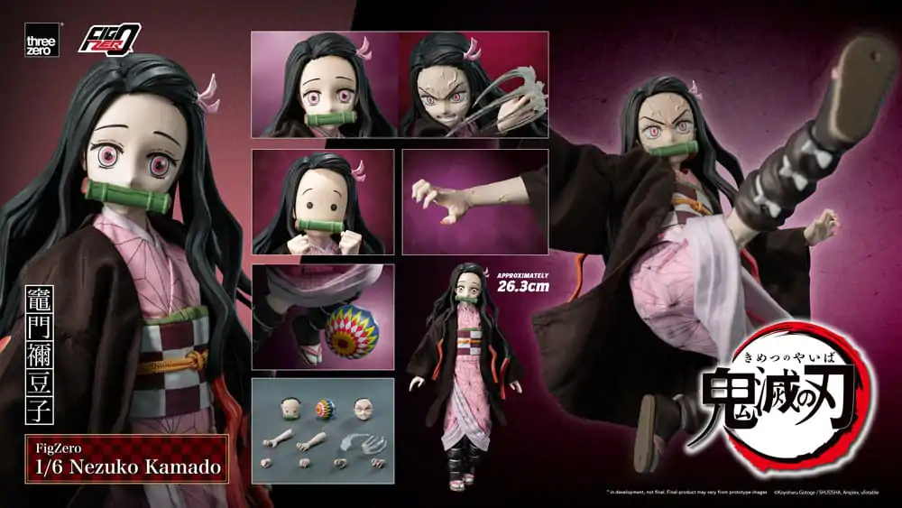 Demon Slayer: Kimetsu no Yaiba FigZero Action Figure 1/6 Nezuko Kamado 26 cm product photo
