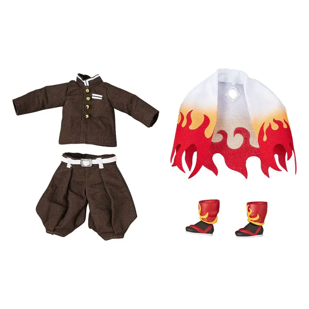 Demon Slayer: Kimetsu no Yaiba for Nendoroid Doll Figures Outfit Set: Kyojuro Rengoku product photo