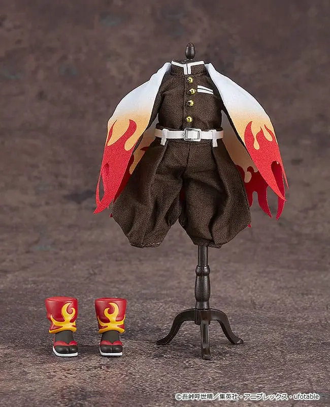 Demon Slayer: Kimetsu no Yaiba for Nendoroid Doll Figures Outfit Set: Kyojuro Rengoku product photo