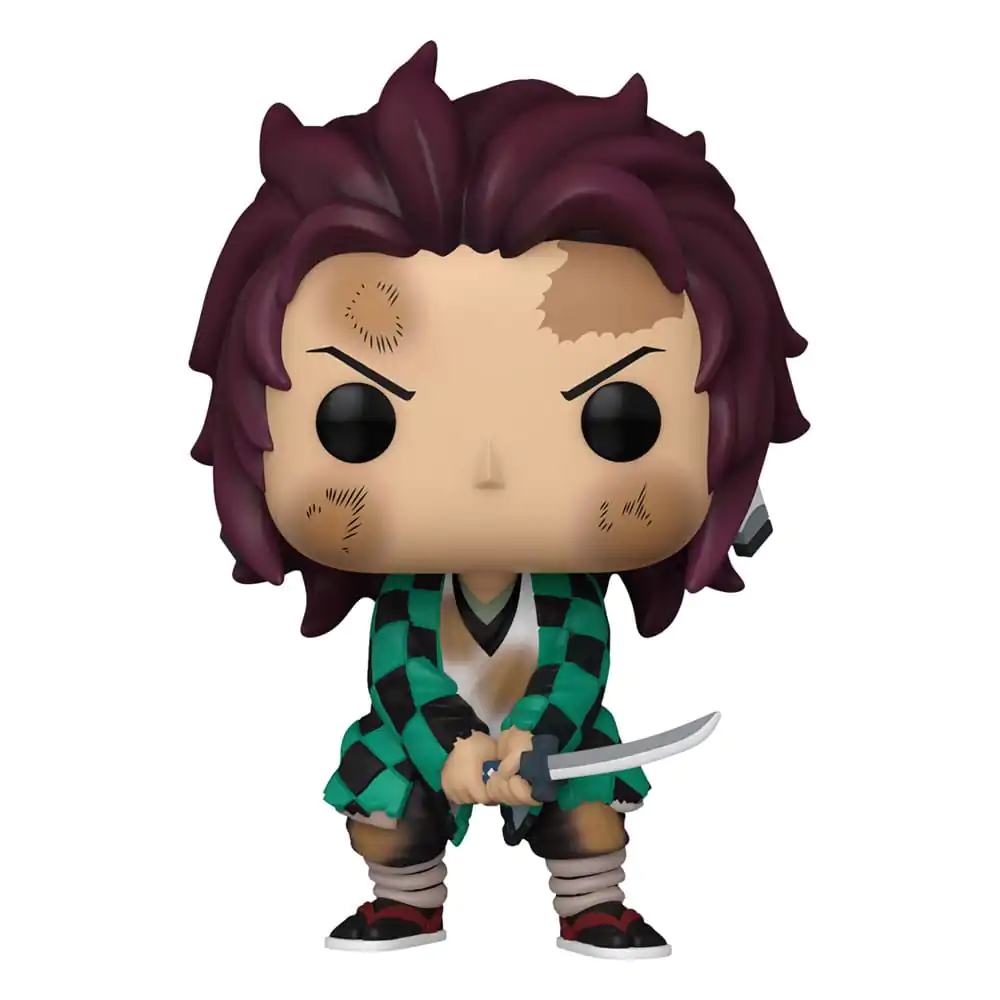 Demon Slayer: Kimetsu no Yaiba POP! Animation Figure Tanjiro (Training) 9 cm termékfotó