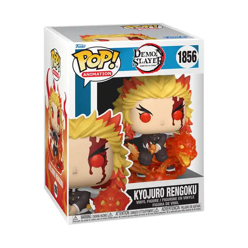 Demon Slayer: Kimetsu no Yaiba Funko POP! Animation Vinyl Figure Kyojuro Rengoku 9th form Exclusive 9 cm product photo