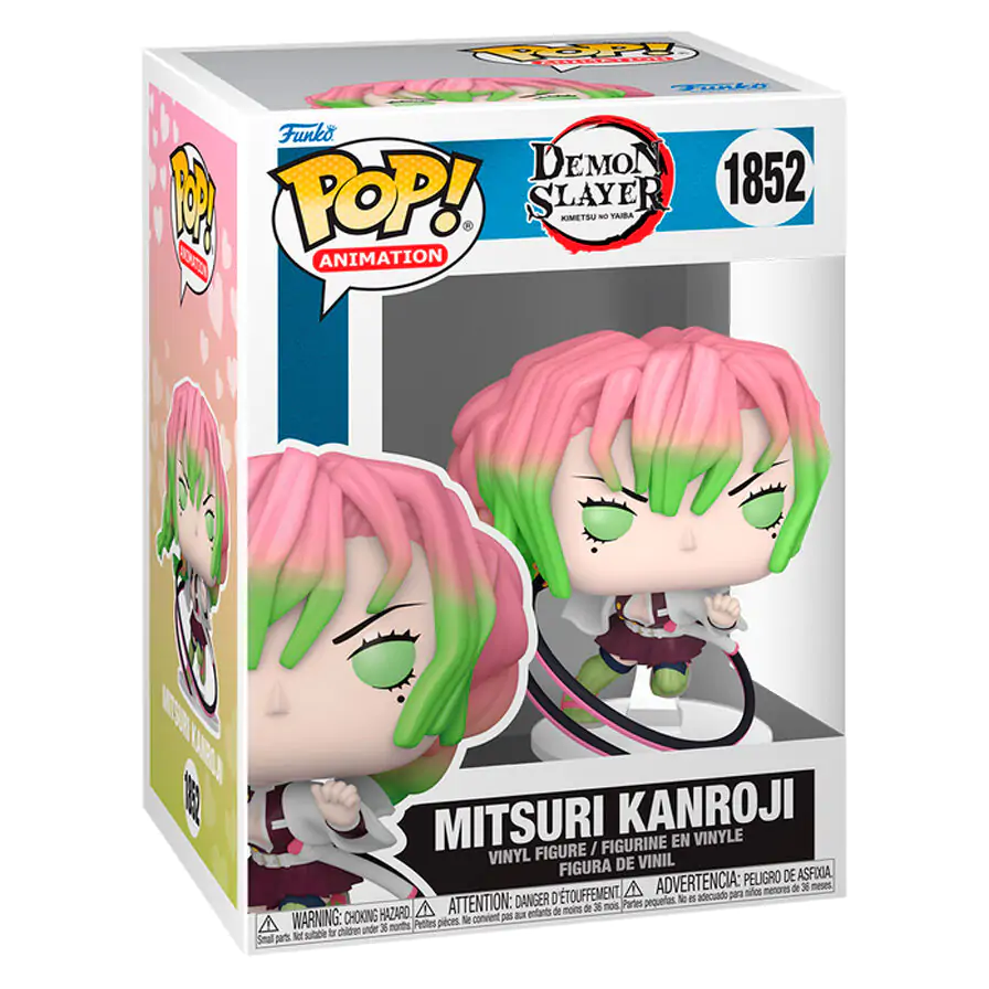 Demon Slayer: Kimetsu no Yaiba Funko POP! Animation Vinyl Figure Mitsuri (Attack) 9 cm product photo