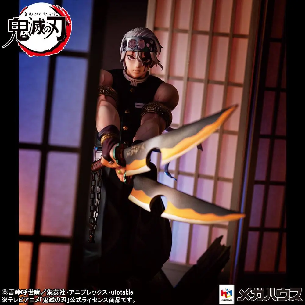 Demon Slayer Kimetsu no Yaiba G.E.M. PVC Statue 1/8 Tengen Uzui 23 cm product photo
