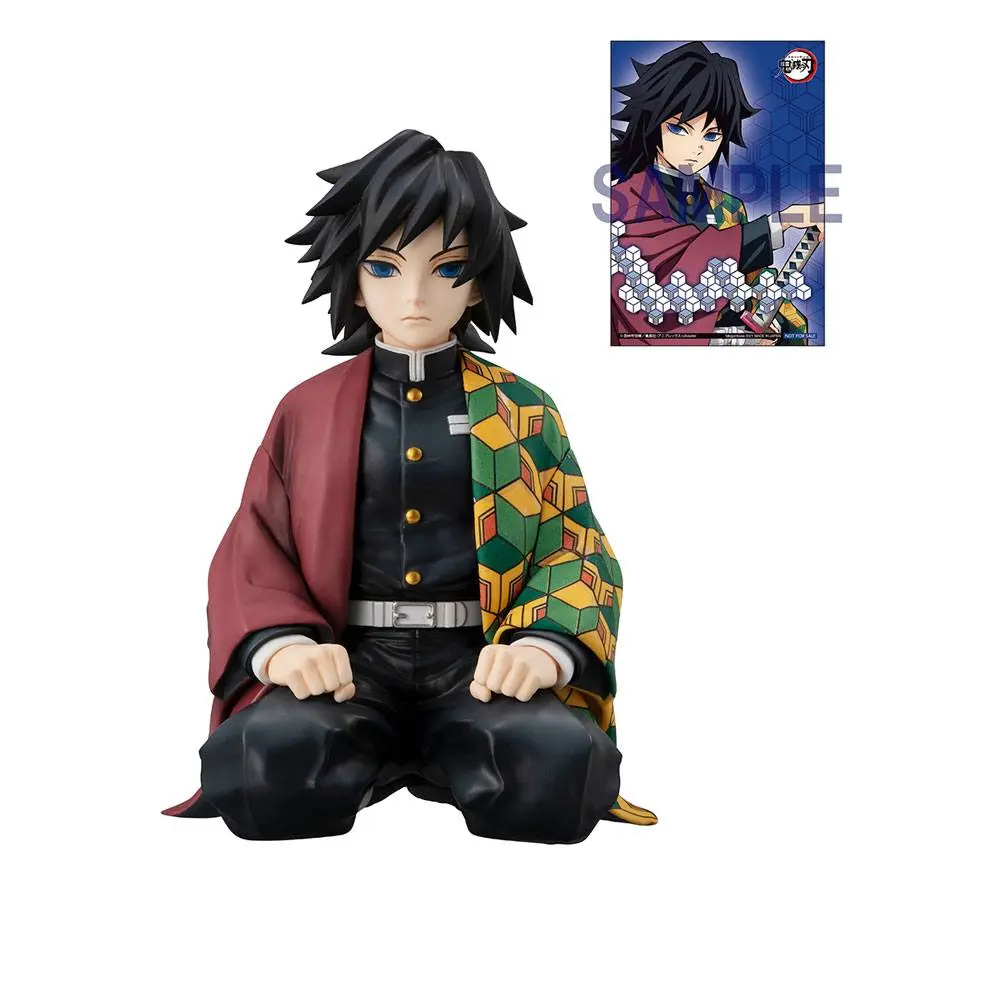 Demon Slayer Kimetsu no Yaiba G.E.M. PVC Statue Giyu Palm Size Edition Deluxe 9 cm product photo