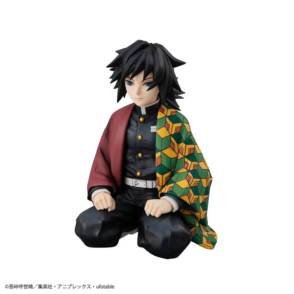 Demon Slayer Kimetsu no Yaiba G.E.M. PVC Statue Giyu Palm Size Edition Deluxe 9 cm product photo