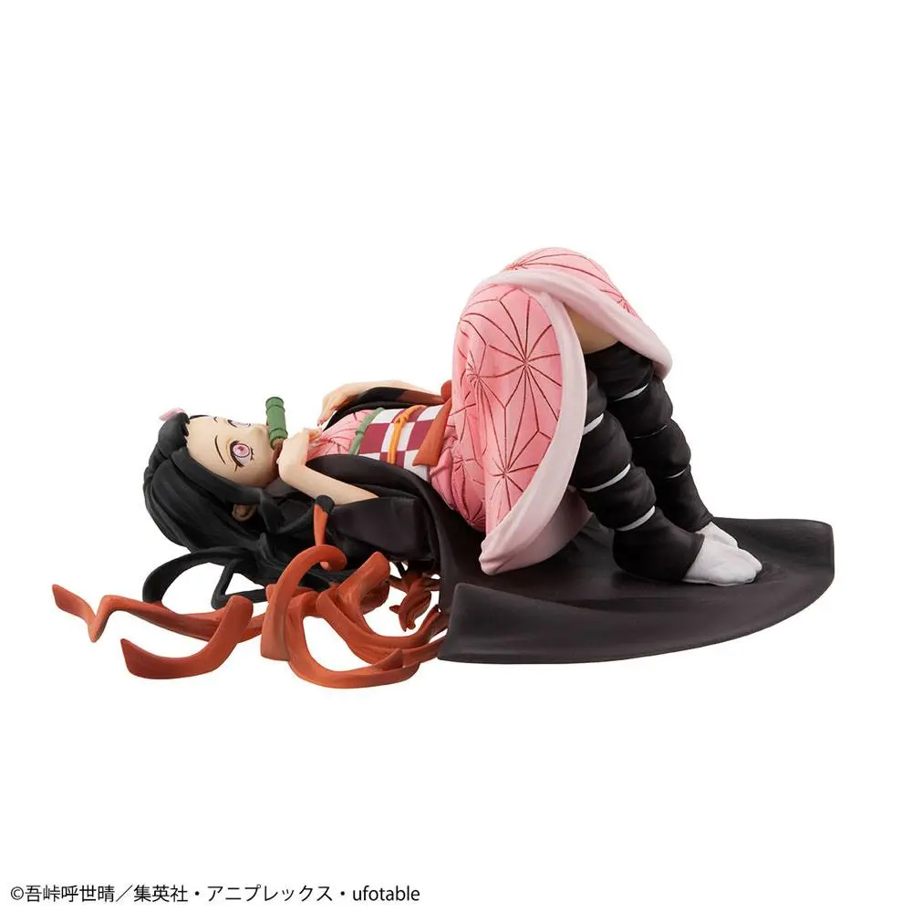 Demon Slayer Kimetsu no Yaiba G.E.M. PVC Statue Nezuko Ver. 2 Palm Size Edition Deluxe 12 cm product photo