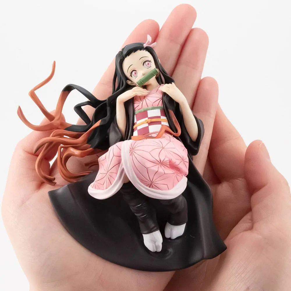 Demon Slayer Kimetsu no Yaiba G.E.M. PVC Statue Nezuko Ver. 2 Palm Size Edition 12 cm product photo