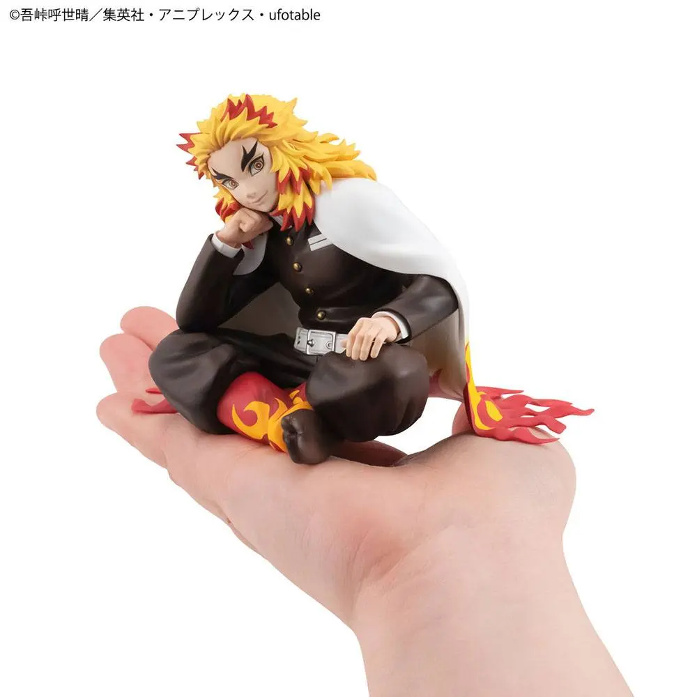 Demon Slayer Kimetsu no Yaiba G.E.M. PVC Statue Rengoku Palm Size 9 cm product photo