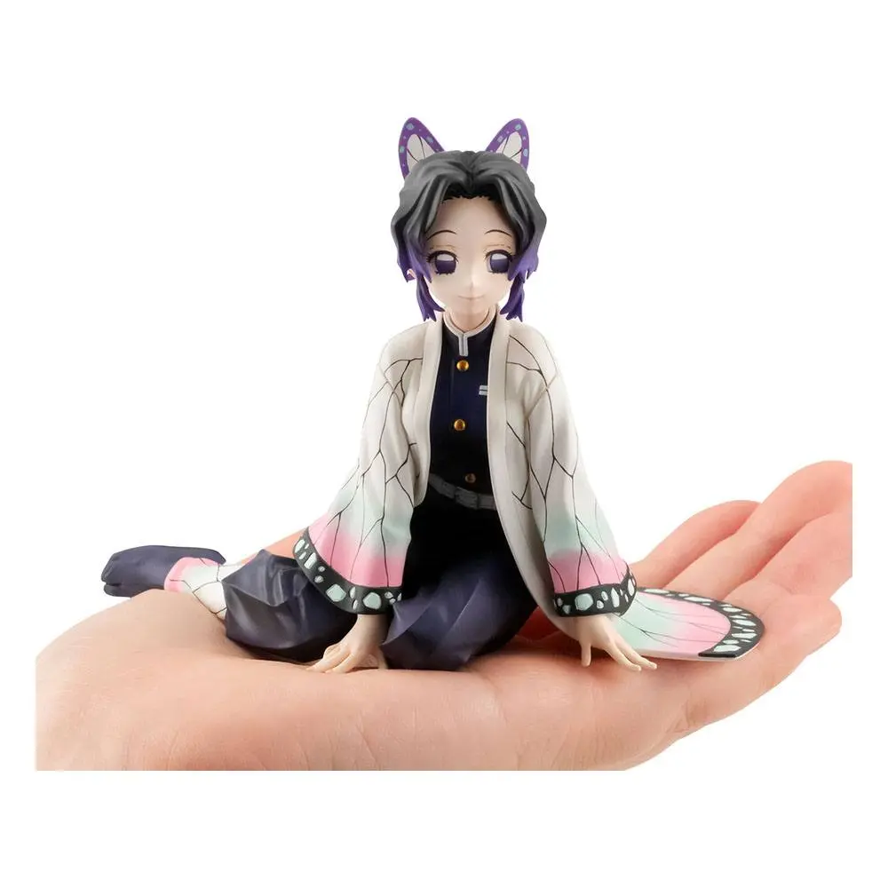 Demon Slayer Kimetsu no Yaiba G.E.M. PVC Statue Shinobu Kocho Palm Size Edition Deluxe 9 cm product photo