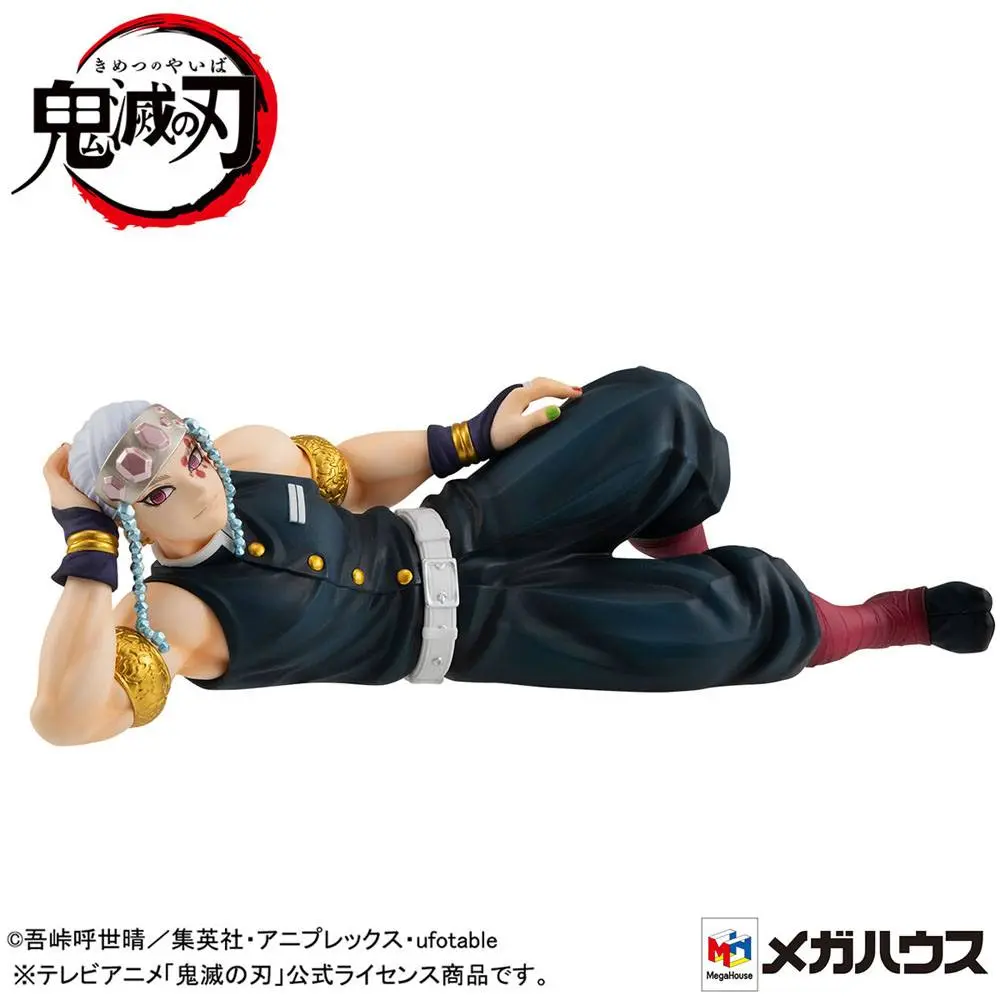 Demon Slayer Kimetsu no Yaiba G.E.M. PVC Statue Uzui-san Palm Size Edition Deluxe 19 cm product photo