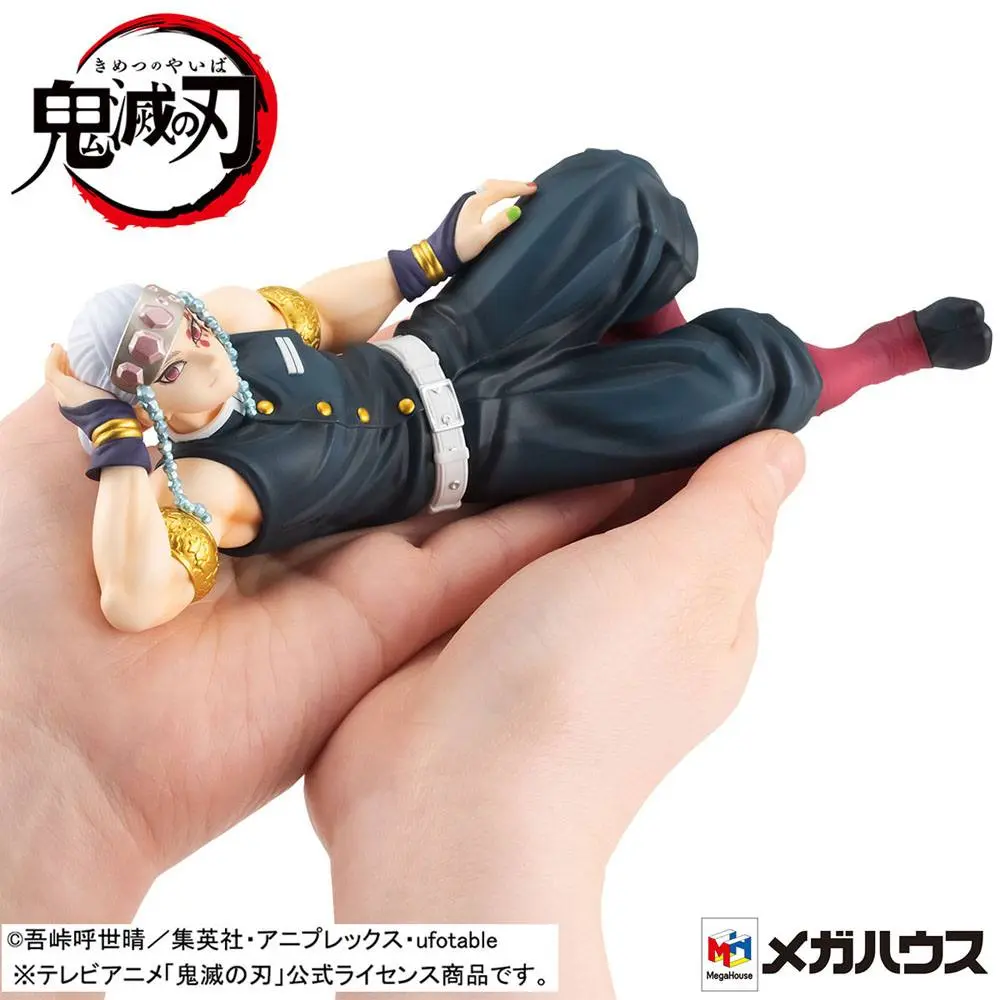 Demon Slayer Kimetsu no Yaiba G.E.M. PVC Statue Uzui-san Palm Size Edition Deluxe 19 cm product photo