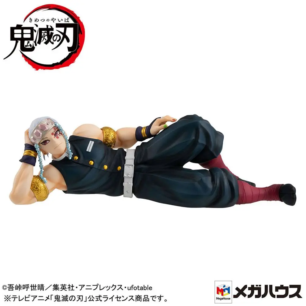 Demon Slayer Kimetsu no Yaiba G.E.M. PVC Statue Uzui-san Palm Size Edition Deluxe 19 cm product photo