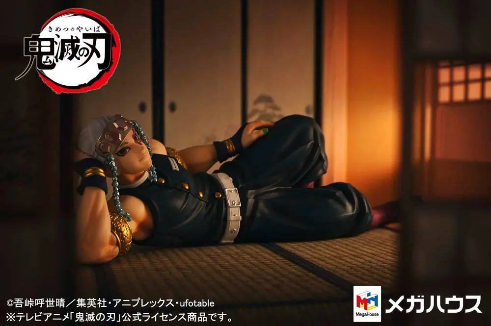 Demon Slayer Kimetsu no Yaiba G.E.M. PVC Statue Uzui-san Palm Size 19 cm product photo