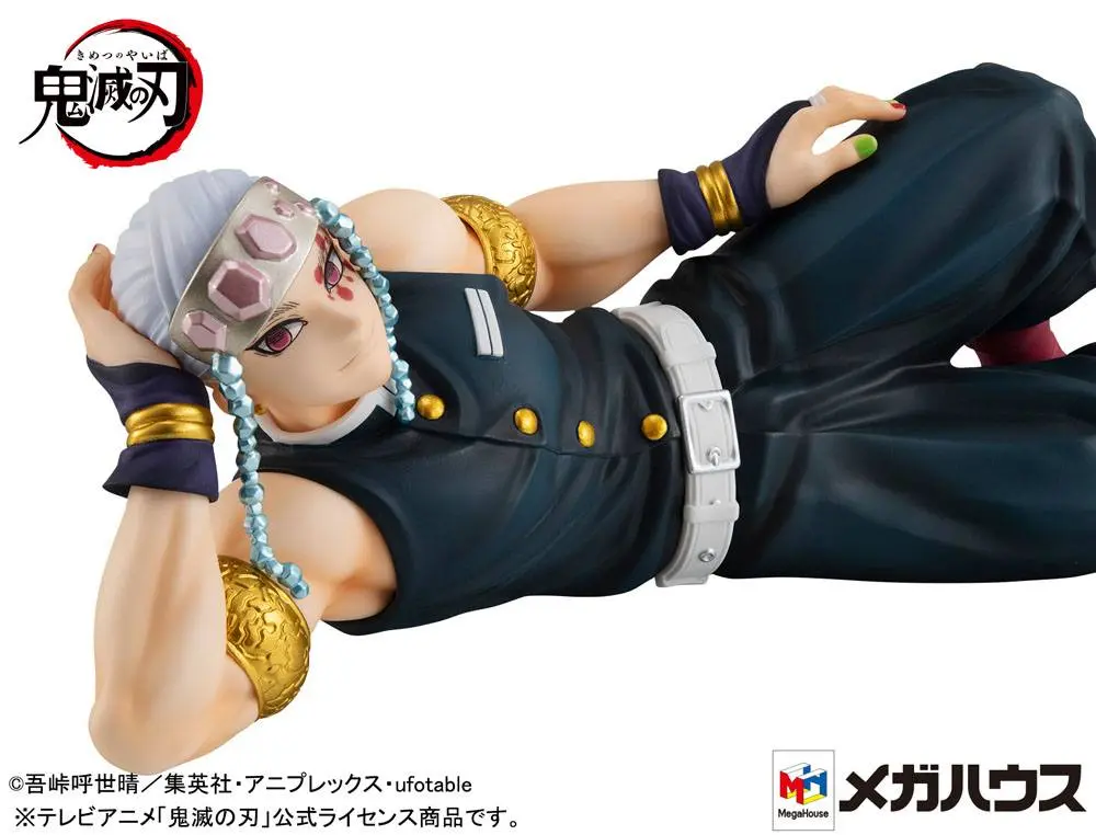 Demon Slayer Kimetsu no Yaiba G.E.M. PVC Statue Uzui-san Palm Size 19 cm product photo