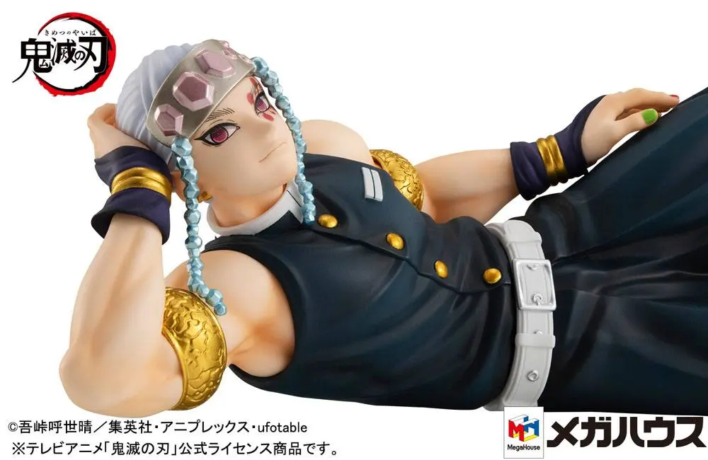 Demon Slayer Kimetsu no Yaiba G.E.M. PVC Statue Uzui-san Palm Size 19 cm product photo