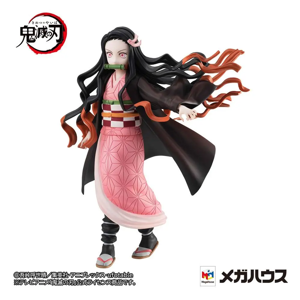 Demon Slayer: Kimetsu no Yaiba Gals PVC Statue Nezuko Kamado 18 cm termékfotó