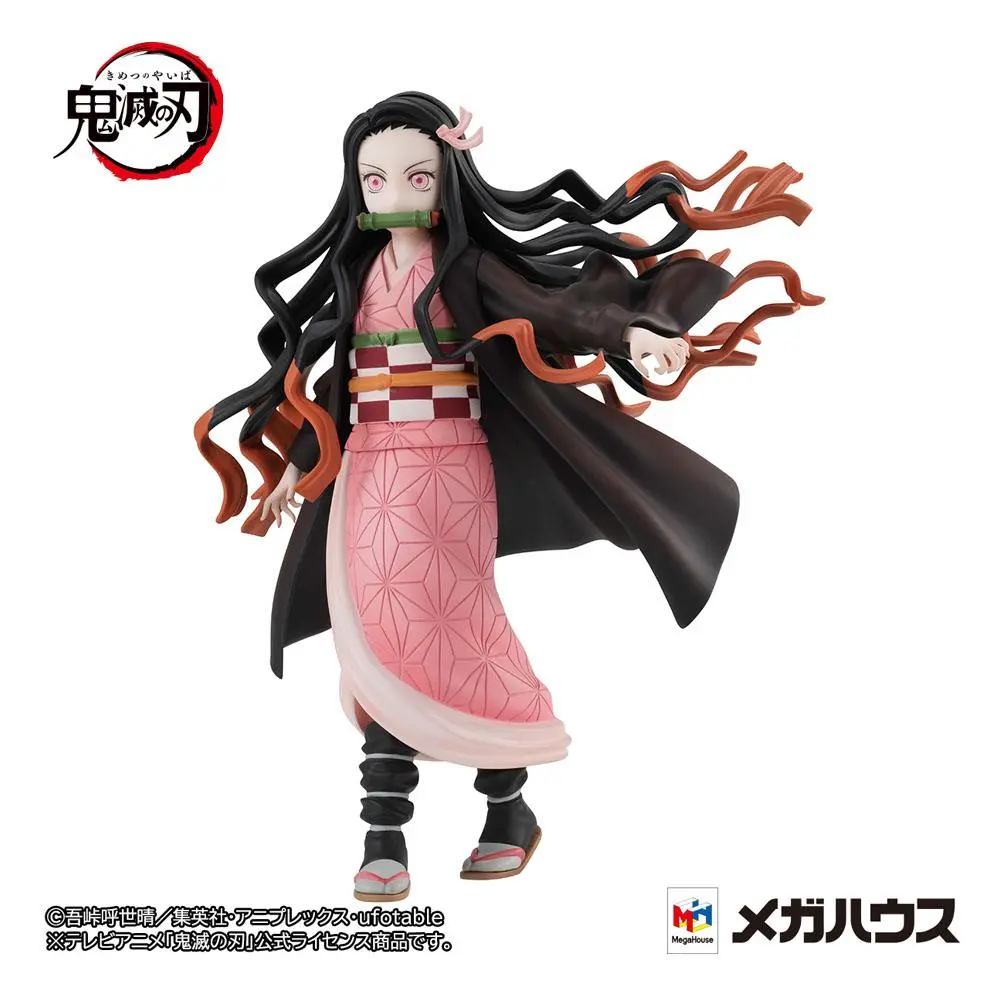 Demon Slayer: Kimetsu no Yaiba Gals PVC Statue Nezuko Kamado 18 cm termékfotó