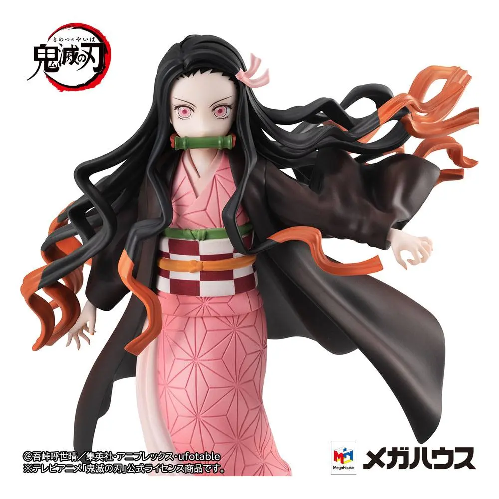 Demon Slayer: Kimetsu no Yaiba Gals PVC Statue Nezuko Kamado 18 cm termékfotó