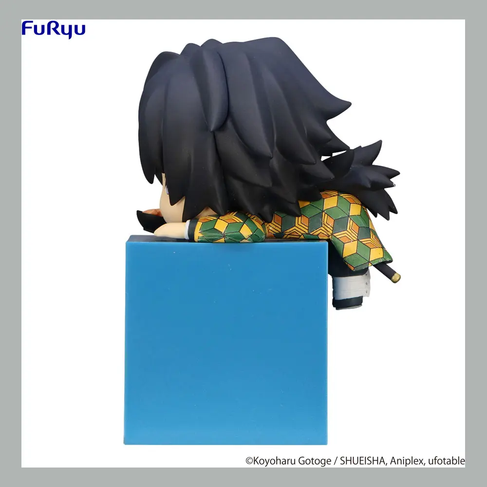 Demon Slayer: Kimetsu no Yaiba Hikkake PVC Statue Tomioka Giyu His favorite food is Salmon and Radish 10 cm product photo