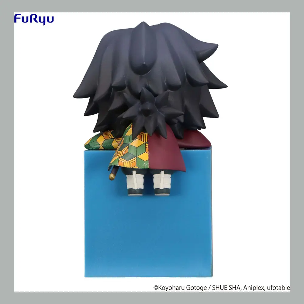 Demon Slayer: Kimetsu no Yaiba Hikkake PVC Statue Tomioka Giyu His favorite food is Salmon and Radish 10 cm product photo