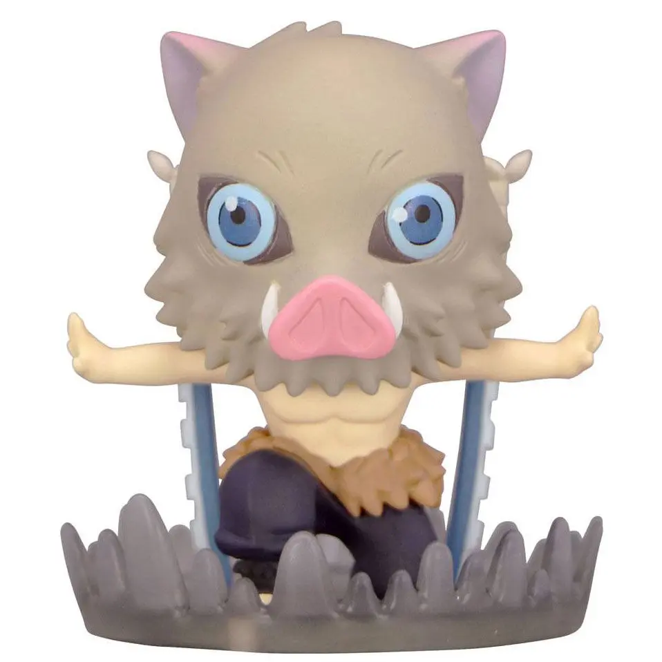 Demon Slayer: Kimetsu no Yaiba Hold PVC Statue Hashibira Inosuke 7 cm product photo