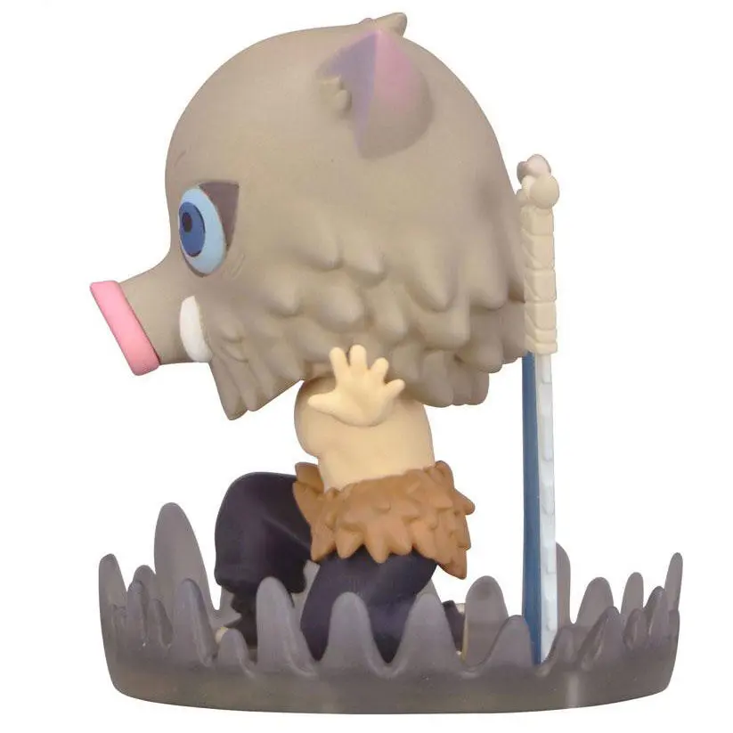 Demon Slayer: Kimetsu no Yaiba Hold PVC Statue Hashibira Inosuke 7 cm product photo