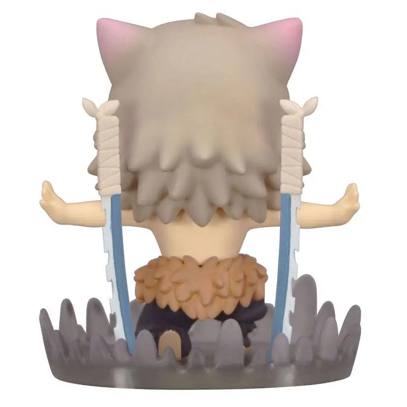 Demon Slayer: Kimetsu no Yaiba Hold PVC Statue Hashibira Inosuke 7 cm product photo