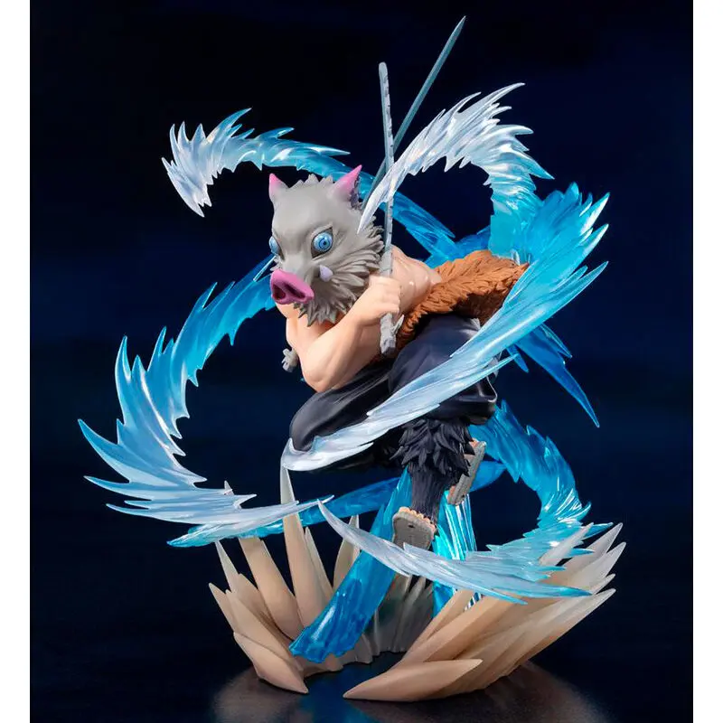 Demon Slayer: Kimetsu no Yaiba Inosuke Hasiraba Beast Breathing statue 16cm product photo