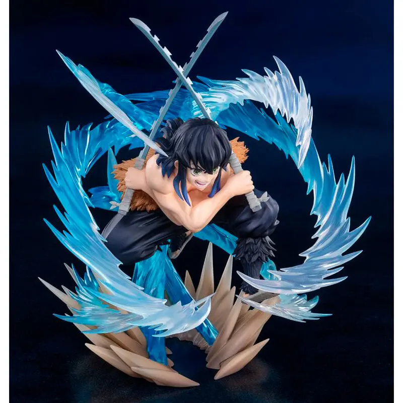 Demon Slayer: Kimetsu no Yaiba Inosuke Hasiraba Beast Breathing statue 16cm product photo