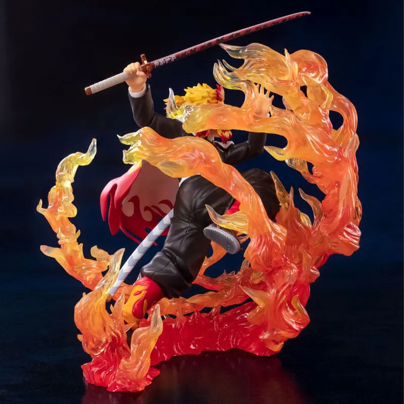 Demon Slayer Kimetsu No Yaiba Kyojuro Rengoku Flame Breathing 18cm product photo