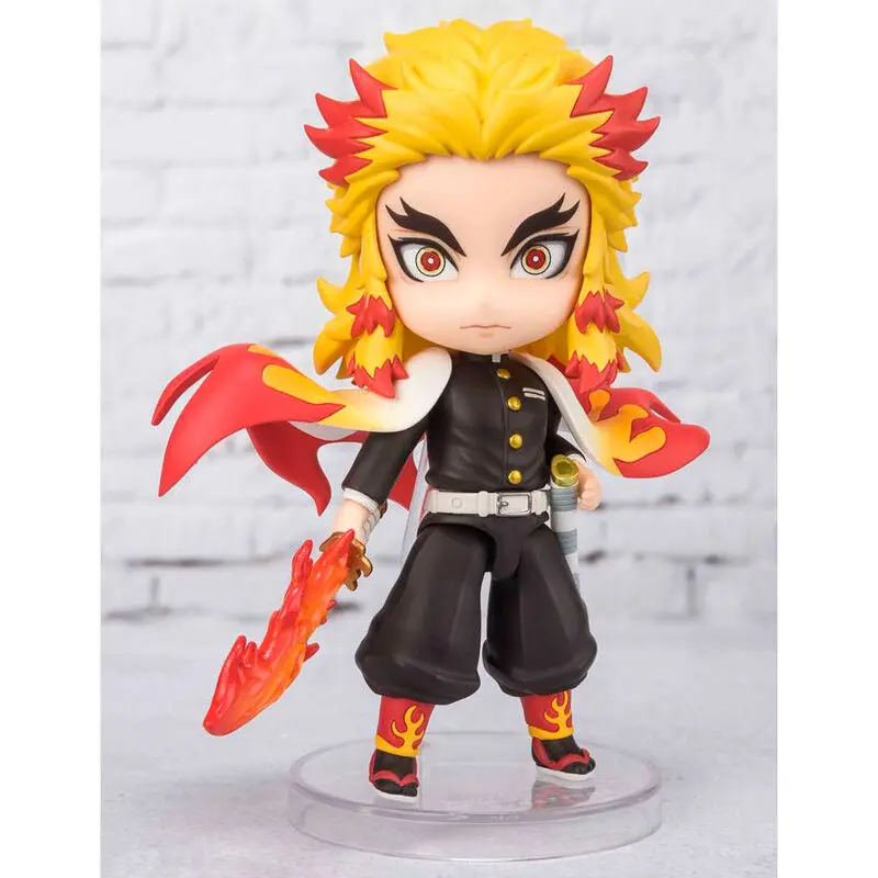 Demon Slayer: Kimetsu no Yaiba Figuarts mini Action Figure Kyojuro Rengoku (Flame Breathing) 9 cm product photo