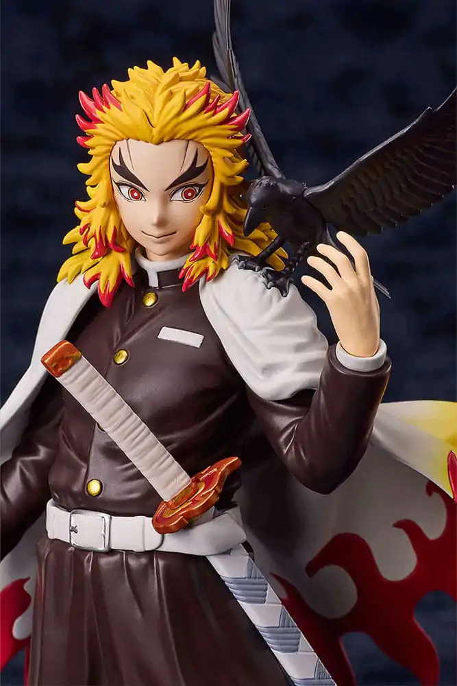 Demon Slayer: Kimetsu no Yaiba Statue Kyojuro Rengoku Flame Hashira 20 cm product photo