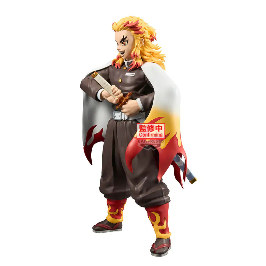 Demon Slayer Kimetsu no Yaiba Kyojuro Rengoku Grandista figure 24cm product photo