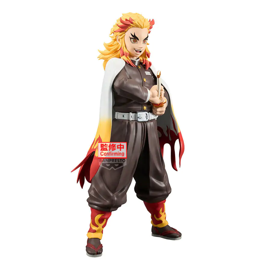 Demon Slayer Kimetsu no Yaiba Kyojuro Rengoku Grandista figure 24cm product photo