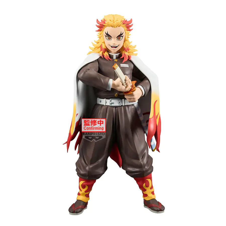 Demon Slayer Kimetsu no Yaiba Kyojuro Rengoku Grandista figure 24cm product photo