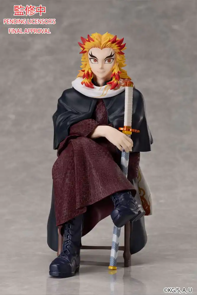 Demon Slayer: Kimetsu no Yaiba Statue Kyojuro Rengoku 16 cm termékfotó