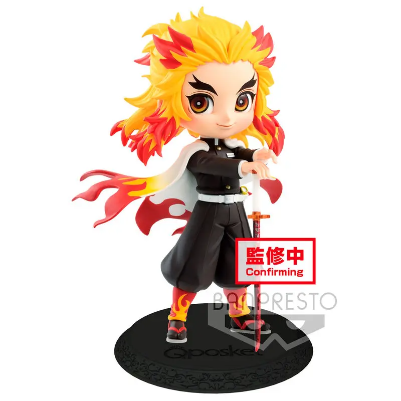 Demon Slayer Kimetsu No Yaiba Kyojuro Rengoku ver. A figure 14cm product photo