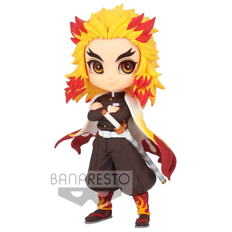 Demon Slayer Kimetsu no Yaiba Q Posket Petit Mini Figure Kyojuro Rengoku Vol. 5 7 cm product photo