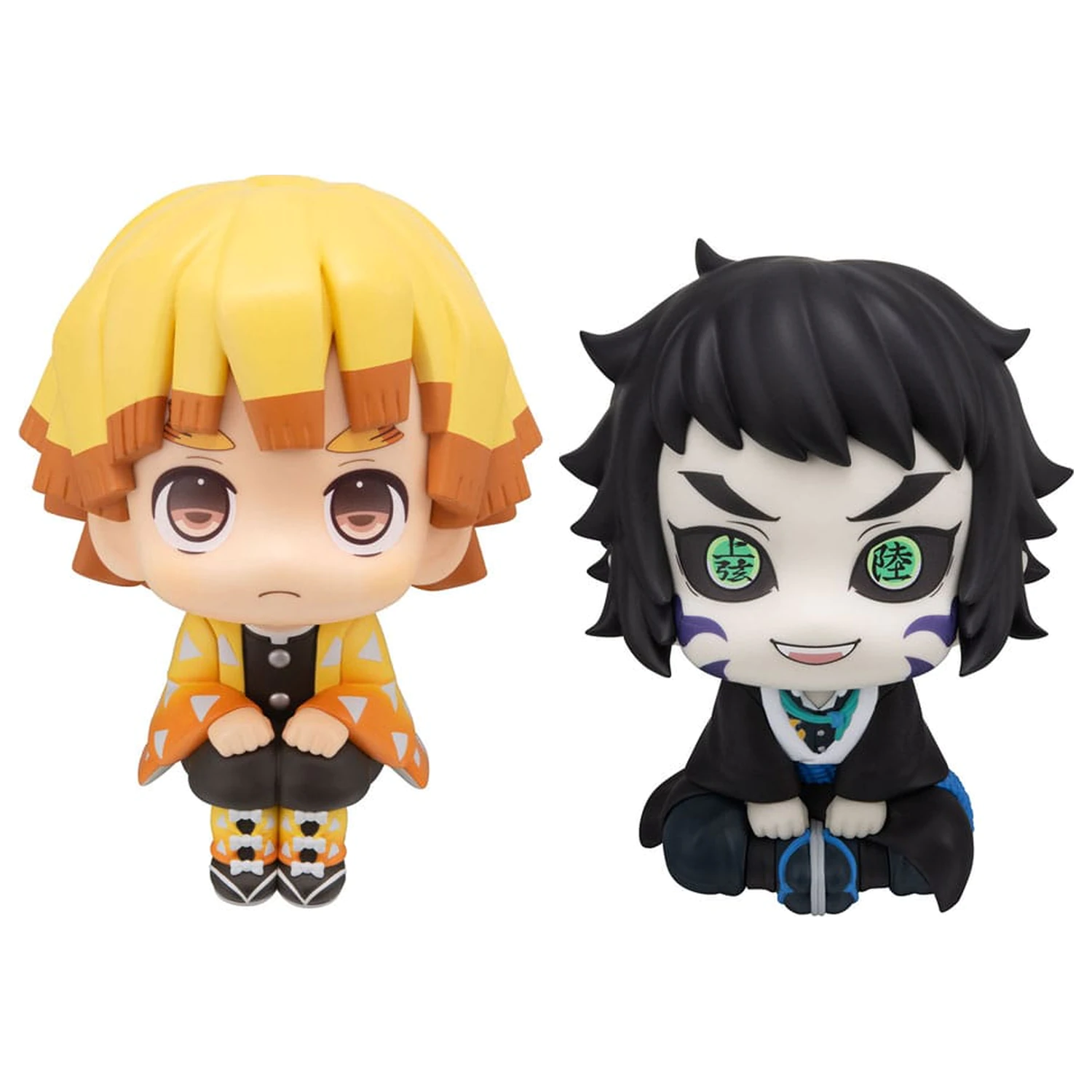 Demon Slayer: Kimetsu no Yaiba Look Up PVC Figures 2-Pack Zenitsu Agatsuma Grumpy Ver. & Kaigaku 11 cm (with gift) product photo