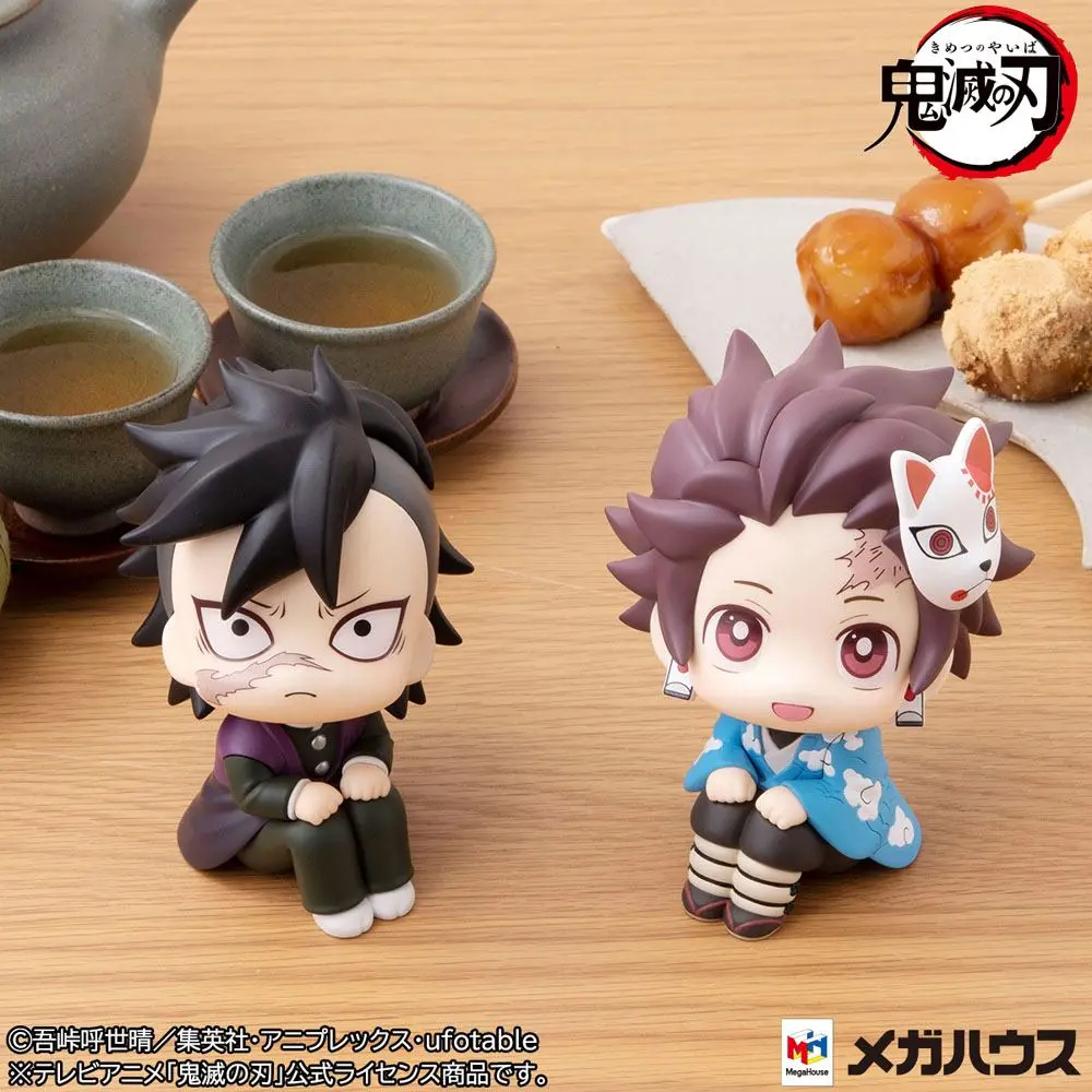 Demon Slayer Kimetsu no Yaiba Look Up PVC Statues Genya & Tanjiro Final Selection LTD Ver. 11 cm product photo